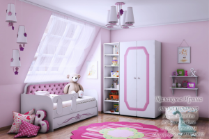 Моделирование и визуализация мебели для детской