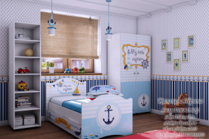 Моделирование и визуализация мебели для детской