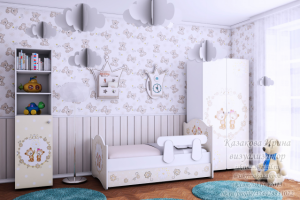 Моделирование и визуализация мебели для детской