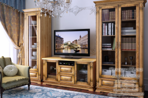 Моделирование и визуализация набора мебели для гостинной