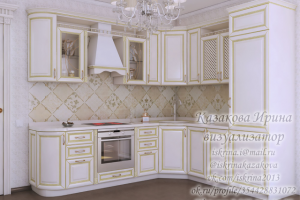 Моделирование и визуализация кухонного гарнитура