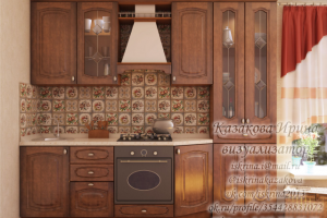 Визуализация кухонного гарнитура