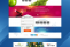 Лендинг пейдж - елки