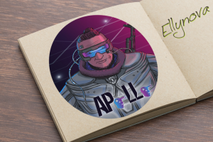 Аватарка в стиле "киберпанк"