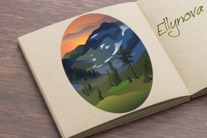 Иллюстрация "Пейзаж"