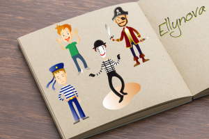 Персонажи для детской книги