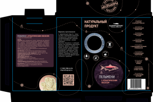 создание упаковки для пельменей