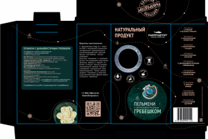 создание упаковки для пельменей