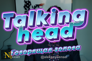 talking head (говорящая голова) foundational video