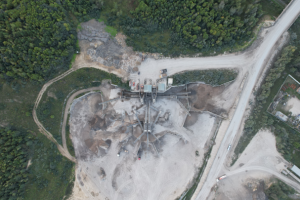 Съемка карьера