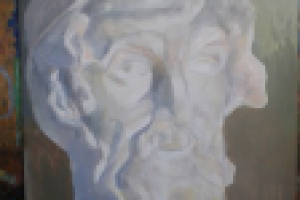 Гомер. гуашь