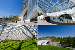 Архитектурная фотосъемка, парк Зарядье. Москва