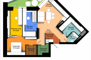 Планировочное решение квартиры.