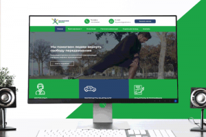 Сайт для центра протезирования