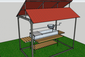 Навес для мангала