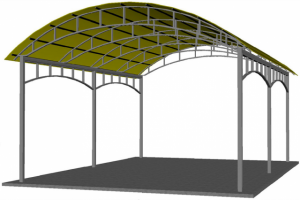 Навес для сена