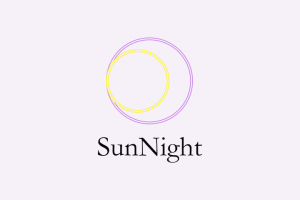 SunNight — дизайн логотипа