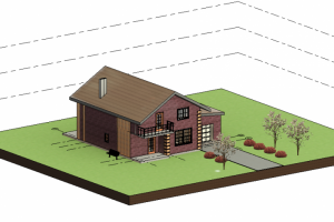 3d model revit ИЖС