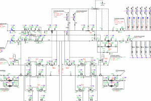 Принципиальная схема индивидуального теплового пункта