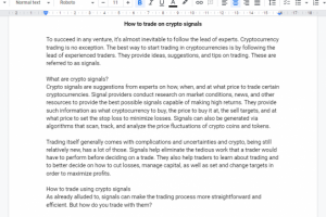 крипто копирайтинг