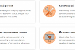 Иконки для сайта сервисного центра «Мандарин Мобайл»