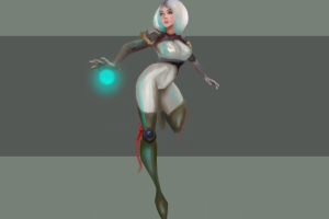 Девушка - робот