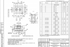 Столбчатый фундамент.