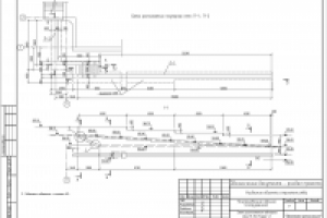 Схема расположения подпорных стен.