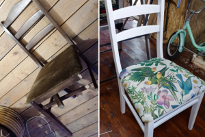 Реставрация старого стула