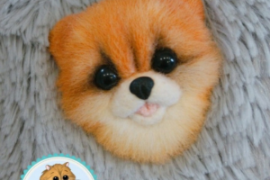 Брошка "Шпиц"