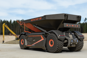 3Д модель беспилотного камаза