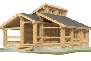 Дом деревянный