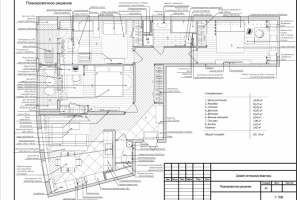 Планировочное решение - квартира