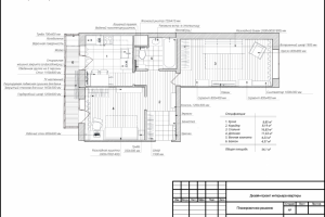 Планировочное решение - двухкомнатная квартира