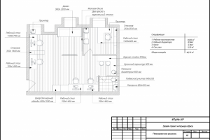 Планировочное решение - офис