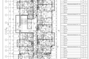 Многоэтажка, план типового этажа