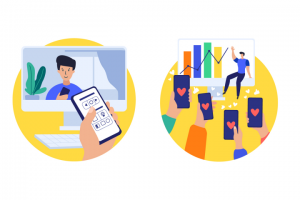 Иллюстрации для лэндинга