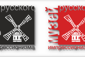 Логотип с пробой цветов
