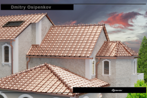 Медная черепица