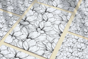 цветочный паттерн