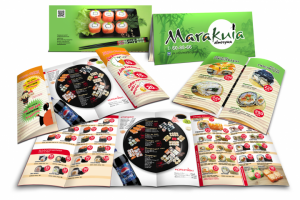 Буклет-улитка "Маракуйя"