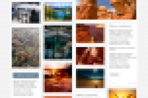 Дизайн блога - портфолио фотографа