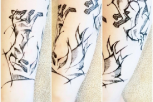 Временные рисунки на теле