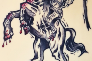 Татуировка на искусственной коже