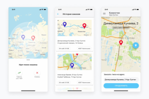 Мобильное приложение для заказа такси (React Native/PHP)