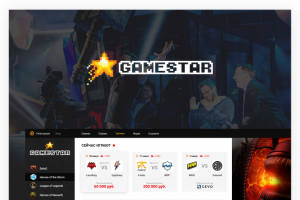 GameStar - турниры и стримы по играм