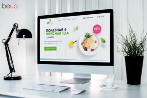 GetFood - лендинг для порционного питания (аналог гроуфуд)
