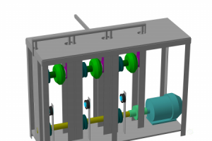 Приспособление для подачи уголков в зону резки