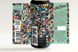 Этикетка для Крымской пивоварни "Leto Brew"