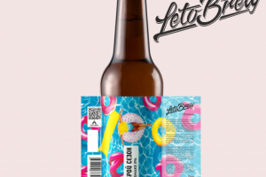Этикетка для Крымской пивоварни "Leto Brew"